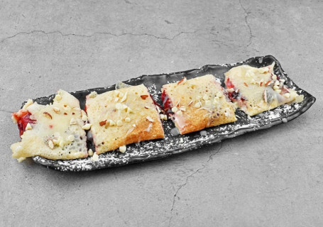 Berries And Cream Cheese Crepe