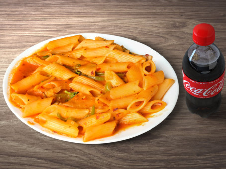 Red Sauce Penne Pasta Coke 250 Ml Pet Bottle