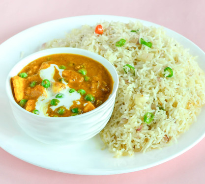 Mutter Paneer Chawal (Box)