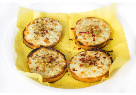 Round Cheese Garlic Bread