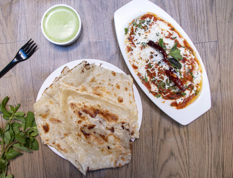 Kadai Paneer 1 Butter Naan