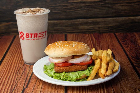 Shakes Combo Veg (Black Jack Shake Regular Veg Burger Small Fries)