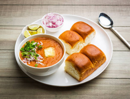 Pav Bhaji With 3 Pav