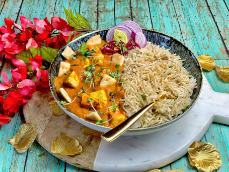 Paneer Lababdar With Rice