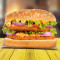 Dum Aloo Double Patty Burger