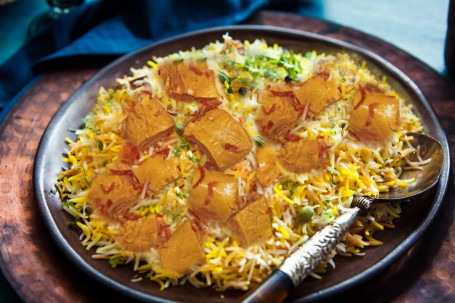 Soia Chaap Biryani Handi