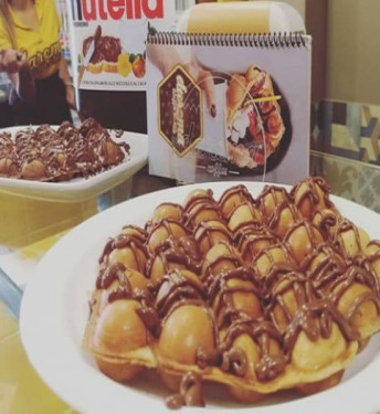 Nutella Blast Bubble Waffle