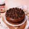 Naughty Nutella Fudge Waffle Cake