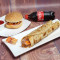 Paneer Roll And Veg Burger Coke [250Ml]