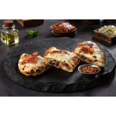 Stuffed Pizza Bread Bacon Mushroom