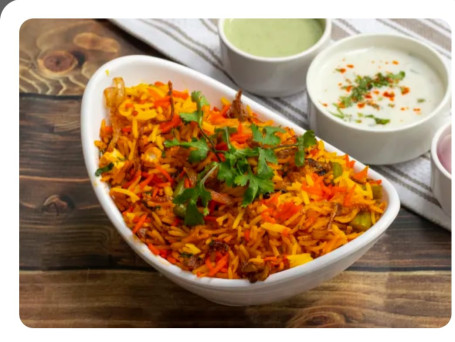 Veg. Biyani Raita