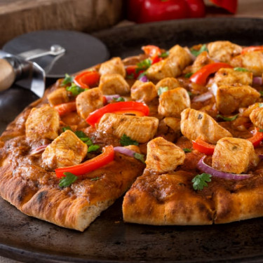 Kadhai Chicken Pizza (Whole Wheat)