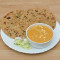 Yellow Dal [2] Lacha Parantha Salad