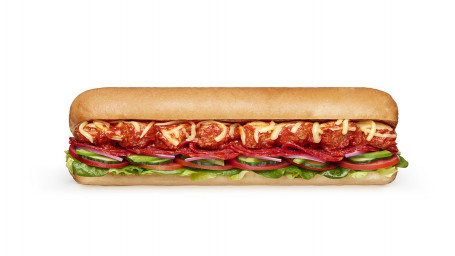 Meatball Melt Subway Footlong Reg