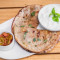 (2) Aloo Paratha Dahi Pickle