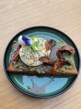 Burrata Caprese Toast