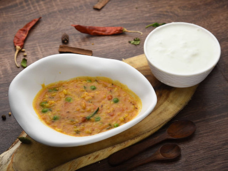 Khichdi Curd Combo