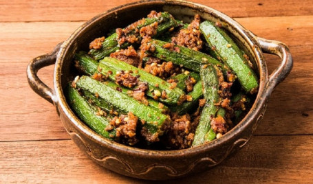 Rajasthani Kurkuri Bhindi