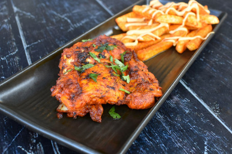 Grilled Achiote Chicken Fries