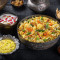 Paneer Dum Biryani [5Kg Pack] With Raita [1000Ml] And Gulab Jamun [20 Pcs]