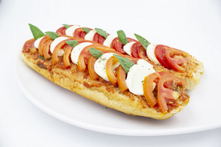 Tomato Mozzarella French Bread Pizza