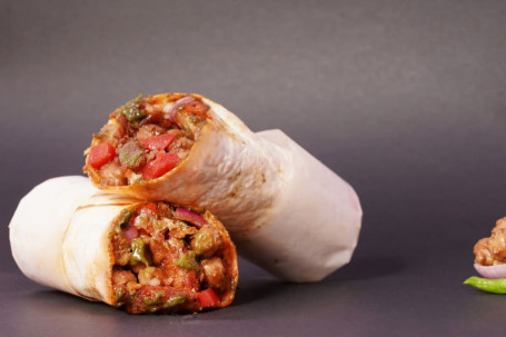 Chatpata Chhole Tikki Wrap