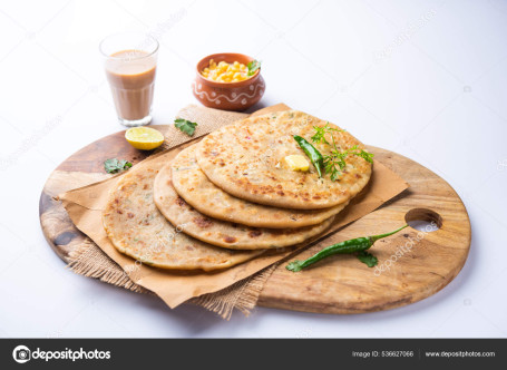 Desi Ghee Cheese Paneer Paratha