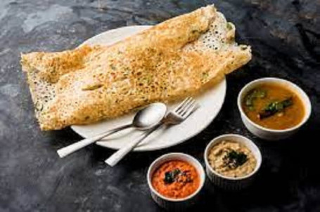 Butter Rava Masala Dosa+ Idli 1Pc Free