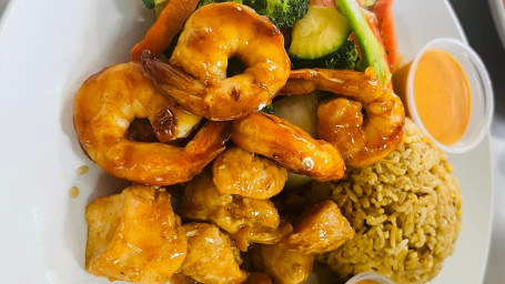 3. Hibachi Chicken And Shrimp