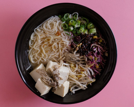 Tofu And Mushroom Noodle