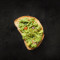 Guacamole Pe Toast One Slice