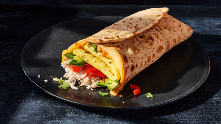 Pui Chipotle, Wrap Cu Ouă Omletă Cu Avocado