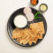 2 Aloo Pyaaz Paratha With Curd, Chutney Pickle