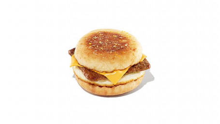 Turkey Sausage Egg And Cheese Breakfast Sandwich