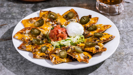 Nachos Clasice Cu Carne De Vita