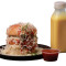 Aloo Tikki Burger Combo Meal