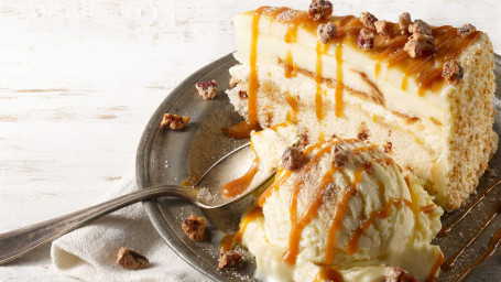 Cheesecake Cinnabon Caramel Nuci Pecan