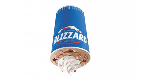 Blizzard Cu Cacao Fierbinte Cu Mentă