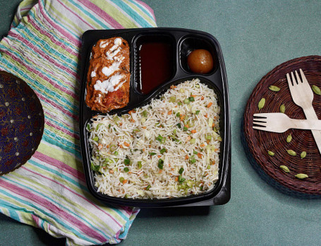 Fried Rice Paneer Plate (Serves 1)