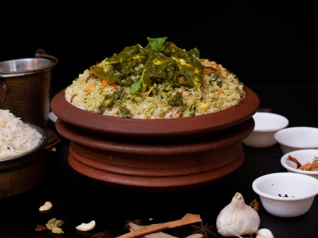 Palak Paneer Biriyani