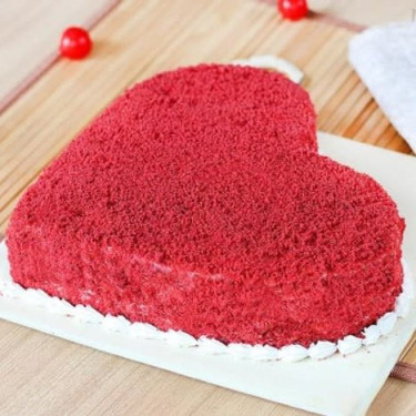 Red Velvet 1 Kg (1/2 Kg Free) Heart