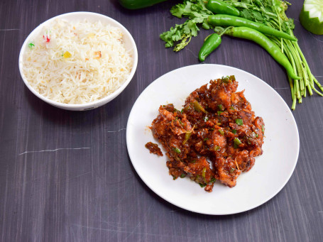 Ghee Rice Gobi Manchurian (Medium)