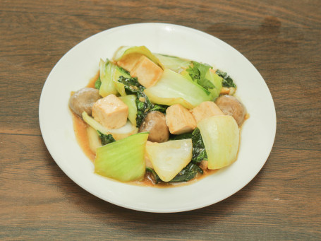 Bak Choy Tofu And Mushroom