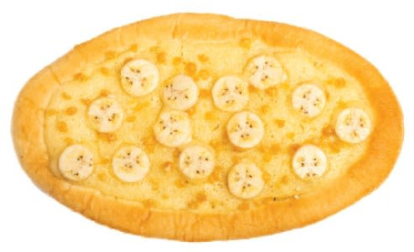 Banana Caramel -Dessert Pizza