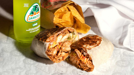 Combo De Burrito Cu Pui Jerk