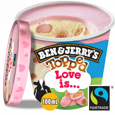 Ben Jerry's Love Is..