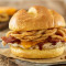 Bbq Bacon Cheddar Sandwich Cu Pui La Gratar