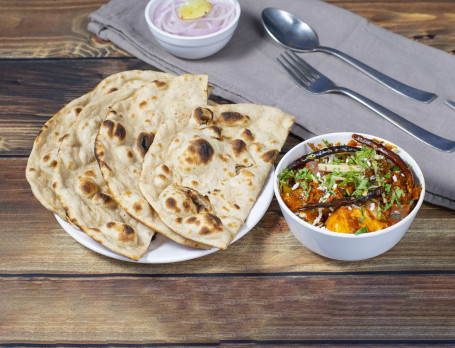 Kadhai Paneer 2 Baby Naan Salad