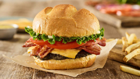 Bacon Smash Burger De Fasole Neagră