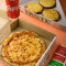 Regular Margherita Cheese Garlic Bread Soft Drink